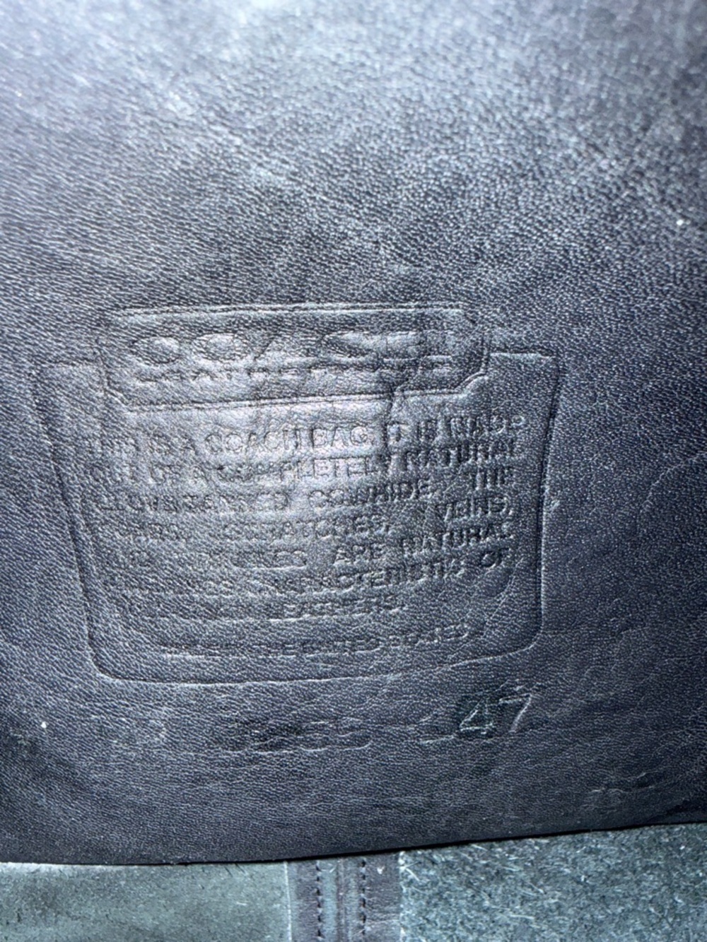 Vintage Coach Convertible Clutch 9635 - Picture 2 of 9